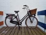 Damesfiets Miss Grace Zwart