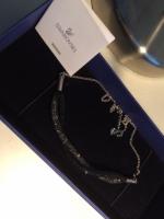 swarovski halsketting Stardust zwart